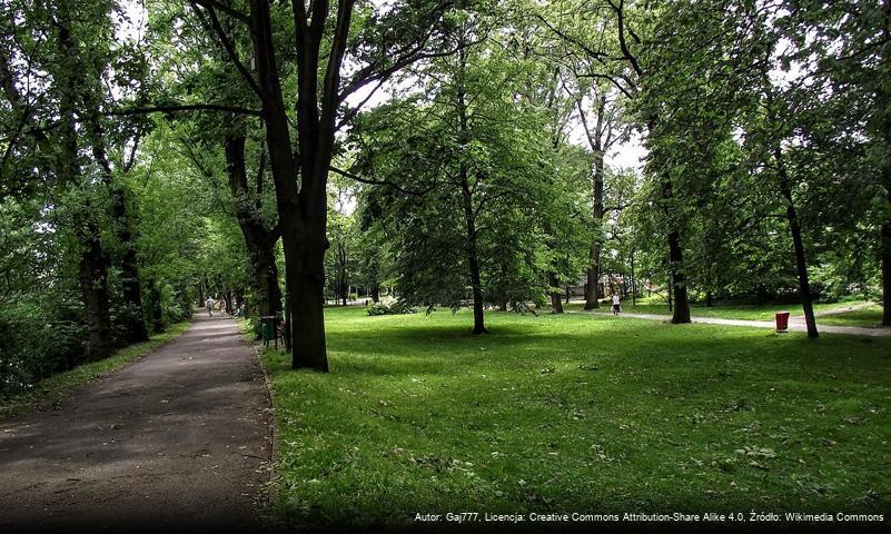 Park Włókniarzy w Bielsku-Białej