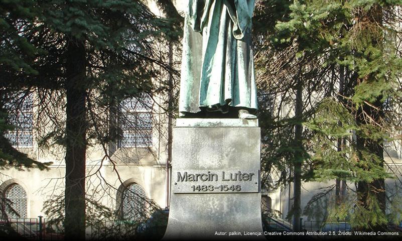 Pomnik Marcina Lutra w Bielsku-Białej