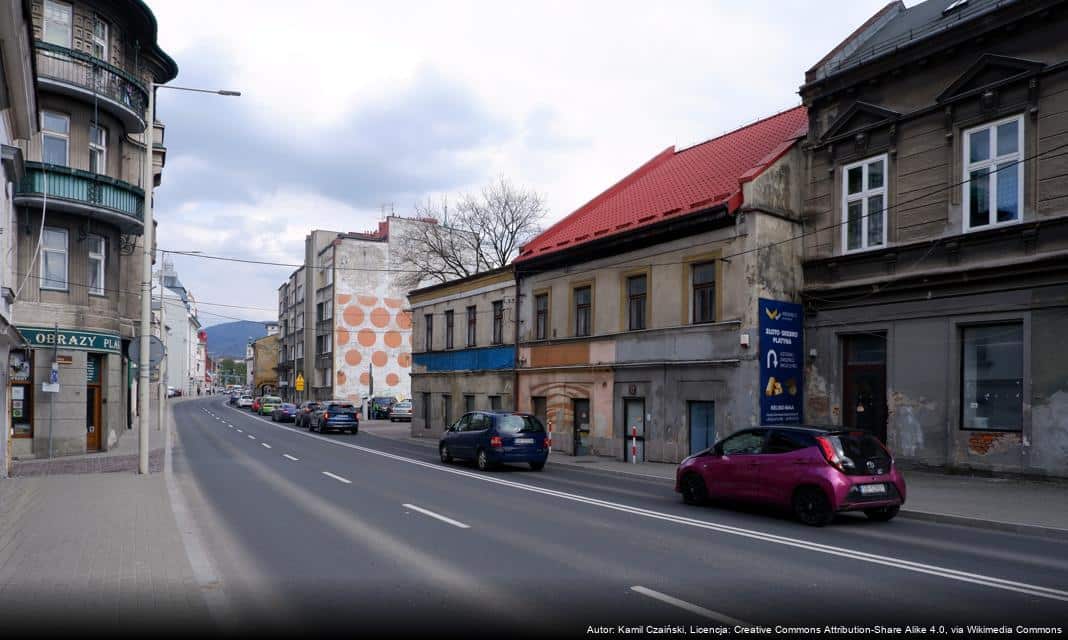 Nowy mural z postaciami animacji w Bielsku-Białej